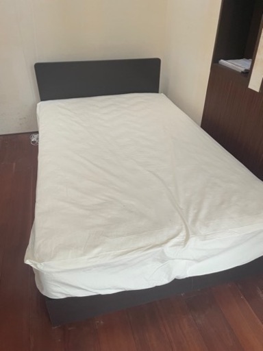 IDC 大塚家具　セミダブルベッド　セット　美品　激安