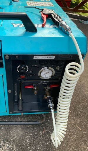 エンジン溶接機/発電機/コンプレッサーのトリプル仕様ヤンマーYGC6SS-W