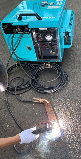 エンジン溶接機/発電機/コンプレッサーのトリプル仕様ヤンマーYGC6SS-W