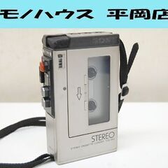 ジャンク SONY カセットコーダー TCS-350 シルバー系...