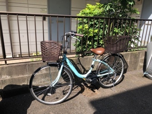 一年前に買った電動自転車