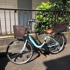 一年前に買った電動自転車