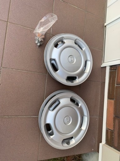 ホンダNWGN 純正スチールホイール　ホイールカバー付　中古