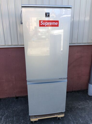 SHARP 冷凍冷蔵庫 167L プラズマクラスター搭載 SJ-PD17W-S 2012年製 J08015