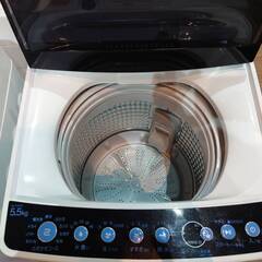 Haier／ハイアール　全自動洗濯機　5.5kg　2019年製　JW-C55FK　リサイクルショップ札幌　買取本舗　平岸店の画像