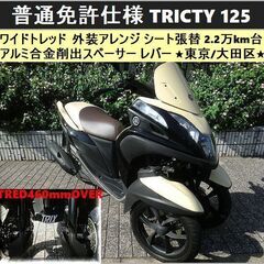 ★普通免許仕様トリシティ125 ワイドトレッド 外装アレンジ L...