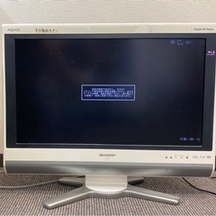 【中古品】シャープ SHARP AQUOS LC-26DX1 26型 2009年製の画像