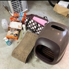 猫さんグッズ⭐︎にゃんともスーパートイレ、猫バッグ他