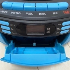 カセット録音　CDラジカセ　（CD使えず）の画像