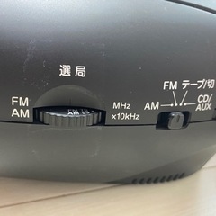 カセット録音　CDラジカセ　（CD使えず）の画像