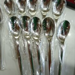 デザートスプーン・フォークセット/長期保管未使用品・一部保存袋欠品有/まとめ売りの画像