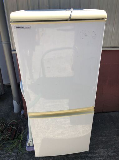 SHARP 冷凍冷蔵庫 SJ-T14R-W 137L 2009年製 J08020