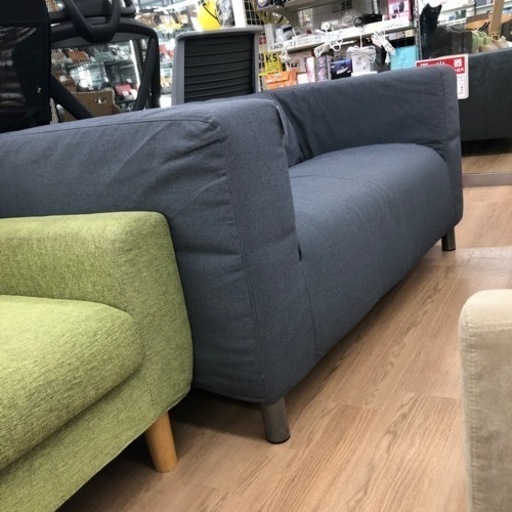 IKEA 2人掛けソファー グレー【トレファク上福岡】