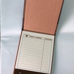 【未使用品】ミッキーマウス電話帳・昭和レトロの画像