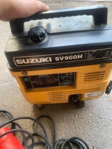 発電機　スズキ　SV900H
