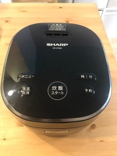 SHARP炊飯器　3号炊き