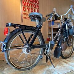 □ MOTOBECANE VELO SOLEX 3800 モトべカン ヴェロソレックス 3800 50cc ブラック パーツ取り 部品取り車 ベース車 バイク 札幌発★の画像