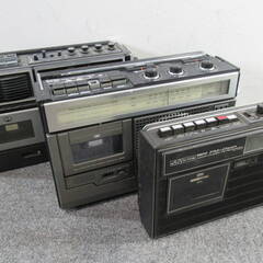 Y759棚1　ラジカセ　3台セット　【VICTOR:RC-735...