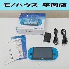 SONY - 新品未使用品★SONY PlayS tationvitaアクアブルー USED PS Playstation vita Wi-Fi model AQUA BLUE with all