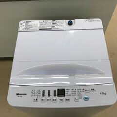 ハイセンス 4.5kg 洗濯機 2020年製 HW-T45D 中古品