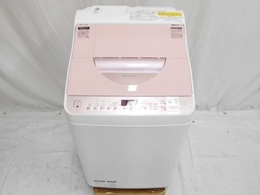 シャープの乾燥洗濯機縦型です。