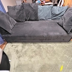 早めに処分　希望額を送ってください　ソファ　サイズ　幅220 奥行98 高さ98