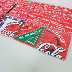 コカ・コーラ 2002年ワールドカップ バンダナ全5種類×5枚 合計25枚セット CocaCola ☆ 札幌市 北区 屯田 の画像