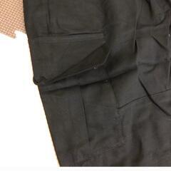 【新品未開封】メンズ・カーゴパンツ・ブラック・Lサイズの画像