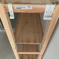 IKEA 木　収納棚　8/7までの画像