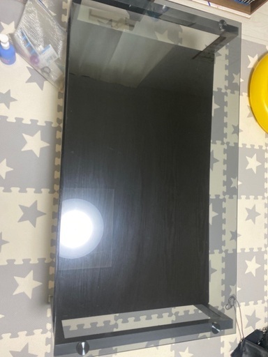 クリアテーブルです　お値下げしました