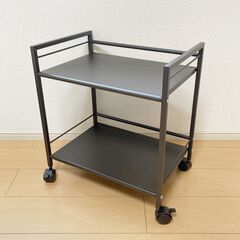 [直接取引] ドウシシャ キッチン ラック ワゴン 2段 キャス...