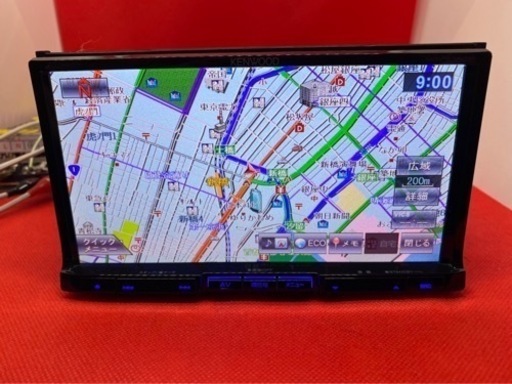 KENWOOD 上級ナビ　MDV-535DT フルセグTV 新品バックカメラ付き せ-3