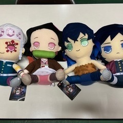 宇髄天元　竈門禰󠄀豆子　嘴平伊之助　冨岡義勇　4個セット　BIG...
