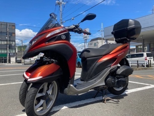 【グリップヒーター🔥純正リアBOX付】ヤマハ　トリシティ　エンジン絶好調‼️【配送•当日納車OK】