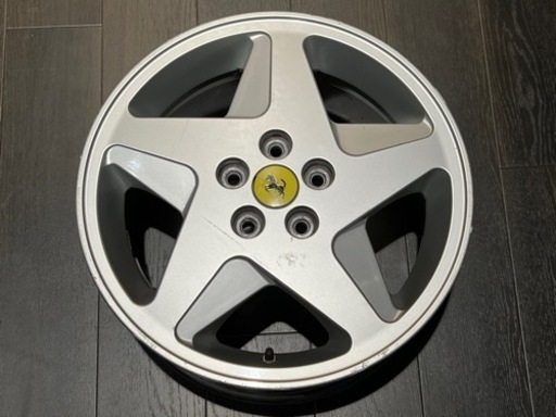【中古/希少/値下】フェラーリ純正 17インチ アルミホイール 4本セット 7.5J＆9J 348ts