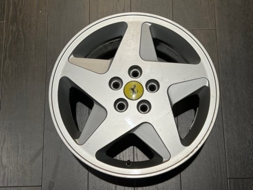 【中古/希少/値下】フェラーリ純正 17インチ アルミホイール 4本セット 7.5J＆9J 348ts
