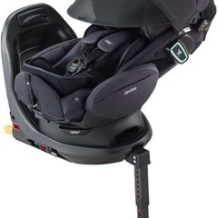 新品未使用　Aprica(アップリカ) ISOFIX固定 新生児から使える回転式ベッド型チャイルドシート フラディア グロウ ISOFIX セーフティー プラス プレミアム カスケイドネイビー(NV) 0か月~ 2139044