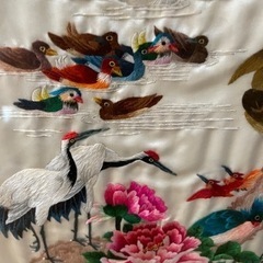 刺繍　飾り　90×60の画像