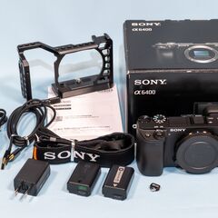 a6400本体　おまけ3点付き