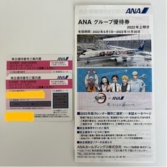ANA株主優待券2枚