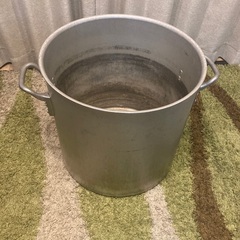 寸胴鍋　アルミ　39センチ　ラーメン屋