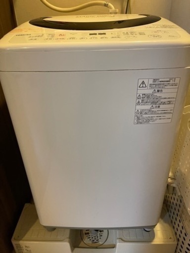 東芝洗濯機　2017年 AW-6D3M 6kg