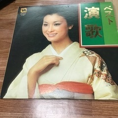 演歌レコードLP10枚セットの画像