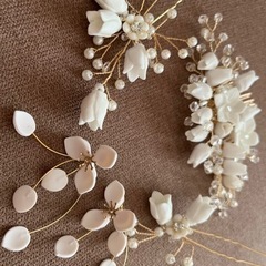 ヘアアクセサリー　結婚式などにおすすめ！