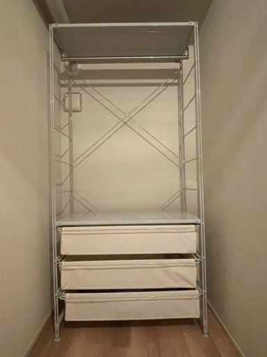 無印良品　スチールユニットシェルフ