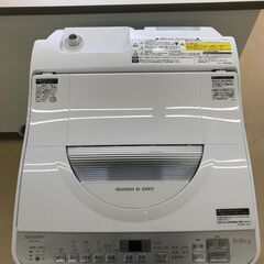 シャープ 5.5kg 洗濯乾燥機 2019年製 ES-TX5C-...