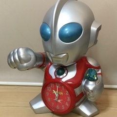 ＜動作・良品＞当時物・ウルトラマン・パワーズ目覚まし時計