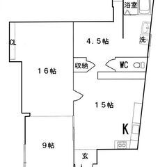 佐渡市佐和田地区【敷金・礼金・手数料が無料・ペット可】３DK即入居可能