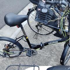 江戸川区一之江駅引き取り限定折りたたみ自転車現状車