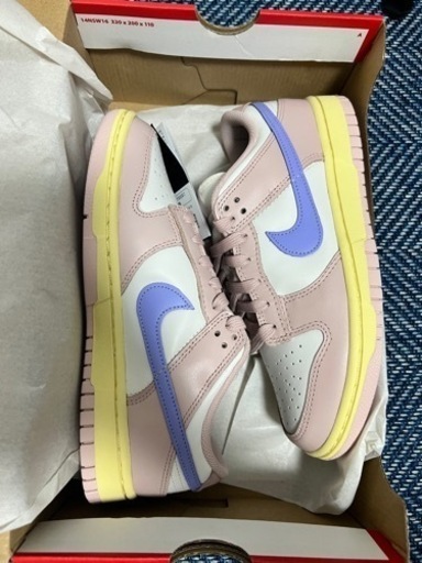 Nike WMNS Dunk Low ピンクオックスフォード 24.5